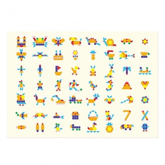 Mier Edu Μαγνητικό Εκπαιδευτικό Σετ Σχήματα image 1
