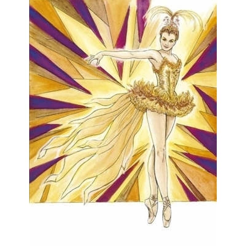 Ballet Costumes Coloring Book