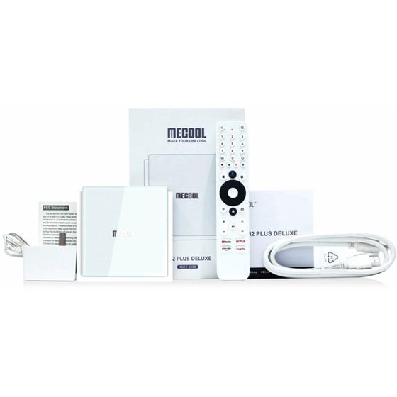 Media Player Mecool KM2 Plus 32GB 4K - Λευκό image 4