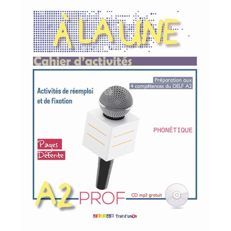 A La Une A2 Activites du Professeur
