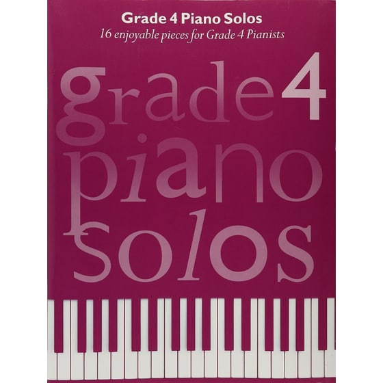 Grade 4 Piano Solos image 0