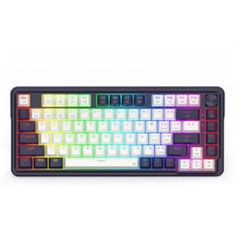 Redragon Geb K673WB Gaming Μηχανικό Ασύρματο 2.4 GHz/Bluetooth Πληκτρολόγιο RGB Μαύρο (US)