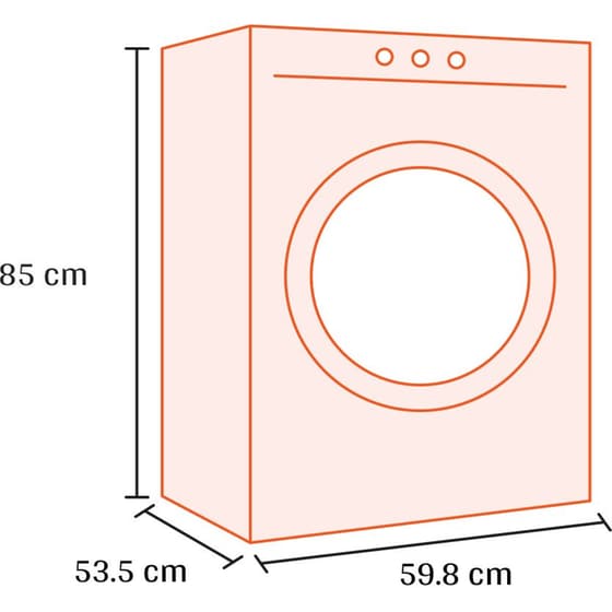 MIJIA QMP4672EU 8 kg 1400 Στροφές Λευκό Πλυντήριο Ρούχων image 2