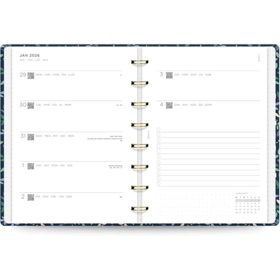 Ημερολόγιο Εβδομαδιαίο Filofax 2026 A5 Garden σε 2 Σελ.. image 1
