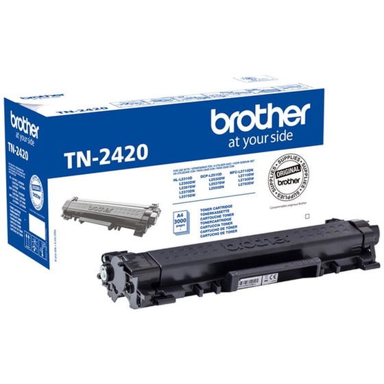 Toner Brother TN2420 3000 Σελίδες - Black image 0