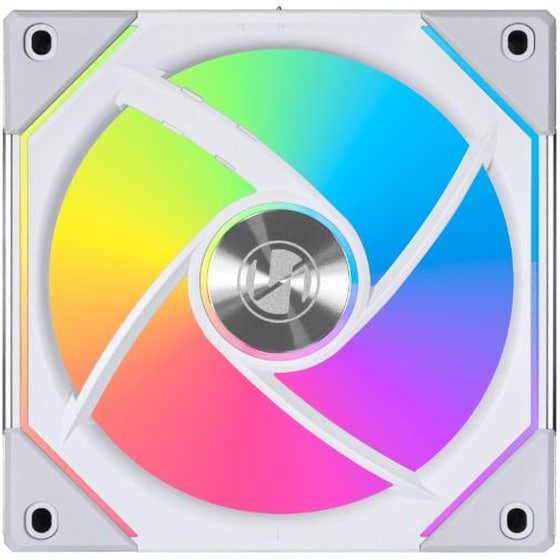 Case Fan Lian Li Uni Fan Sl-inf Wireless 120mm με RGB Φωτισμό και Σύνδεση 4-Pin PWM - Λευκό image 1