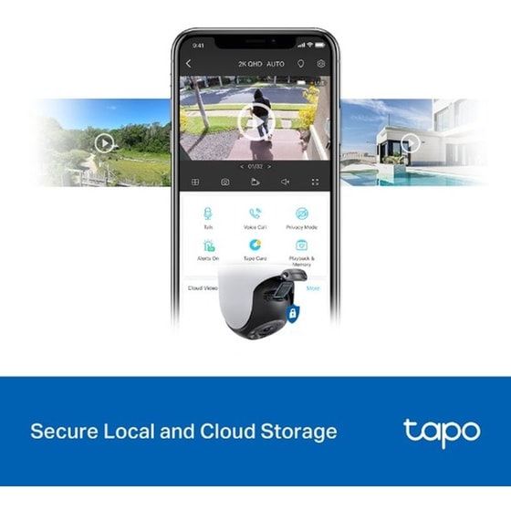 Ασύρματη IP Camera TP-Link Tapo C520WS 2K Dome με Ασύρματη Σύνδεση και 360° Κάλυψη image 8