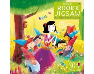 Usborne Book and Jigsaw Snow White and the Seven Dwarfs image 0
