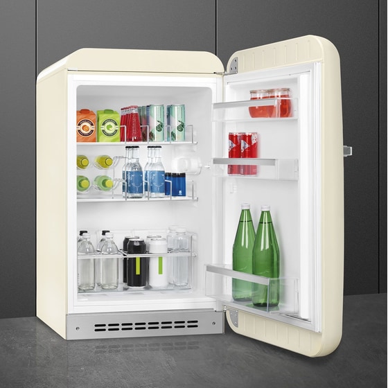 SMEG FAB10HRCR6 135 Lt Μπεζ Ψυγείο Μονόπορτο image 7