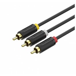 Καλώδιο ΉχουVention BCABG Cable RCA male σε RCA male 1.5m - Μαύρο