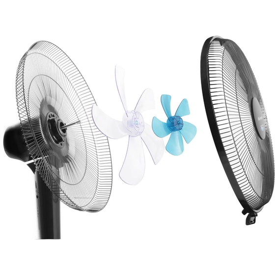 ROHNSON R-8600 Ανεμιστήρας Δαπέδου 28W 40 cm με Τηλεχειριστήριο image 5