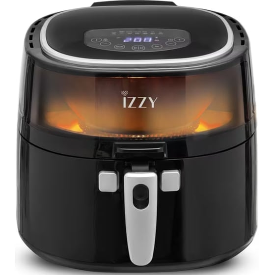 Φριτέζα Αέρος  IZZY IZ-8215 XL με Αποσπώμενο Κάδο  Digital 1800 W 9 L - Μαύρο image 0