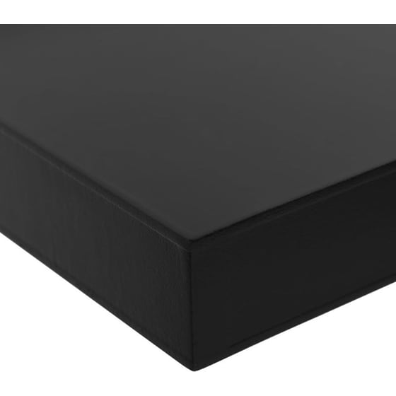Ράφια Τοίχου VidaXL από MDF 60x20x3.8 cm 2 Τμχ - Μαύρο image 4