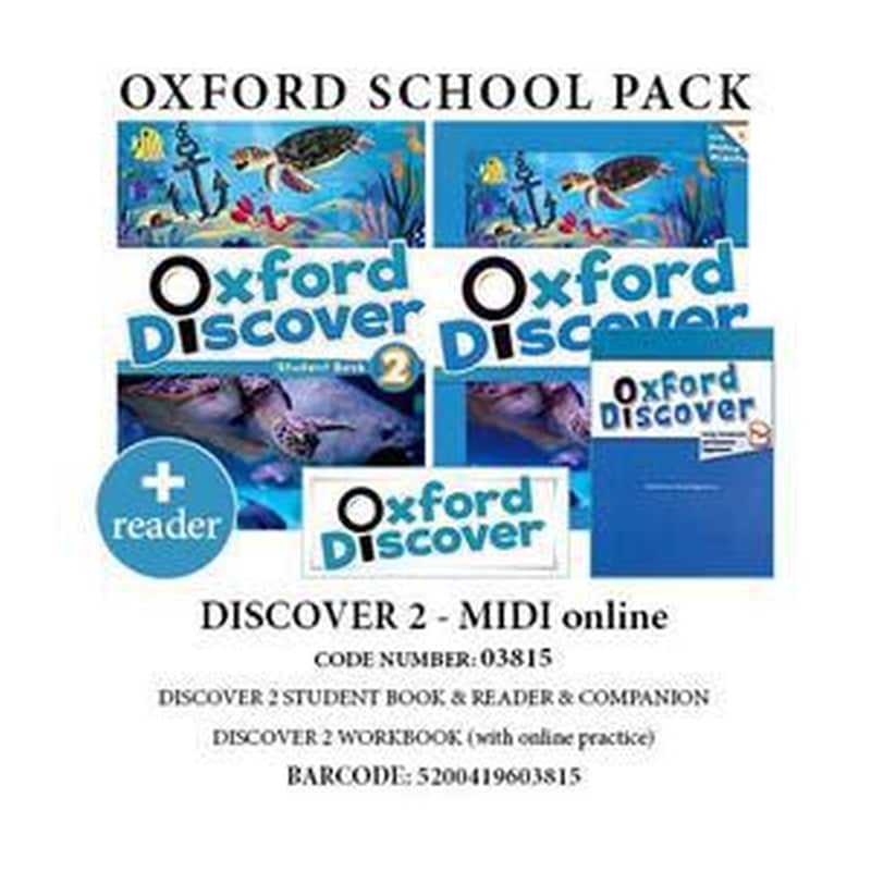 Discover 2 Midi Online Pack -03815