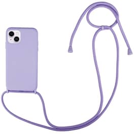 Θήκη Apple iPhone 14 Plus - My Colors CarryHang Strap - Λιλά