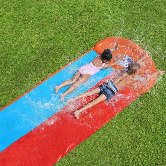 Φουσκωτή Νεροτσουλήθρα Bestway H2OGO Tsunami Splash Ramp Double image 4