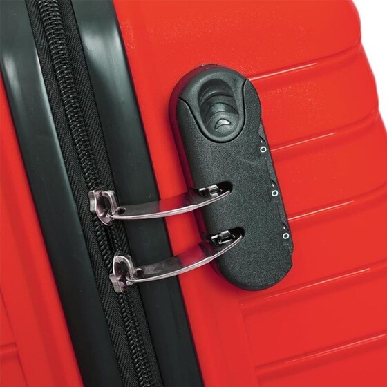 Σετ Βαλίτσες&nbsp;Amber&nbsp;Κόκκινο image 8