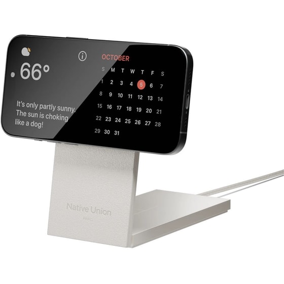 Ασύρματος Φορτιστής Native Union Rise 2-in-1 Magnetic Wireless Charger 15W - Sandstone image 3