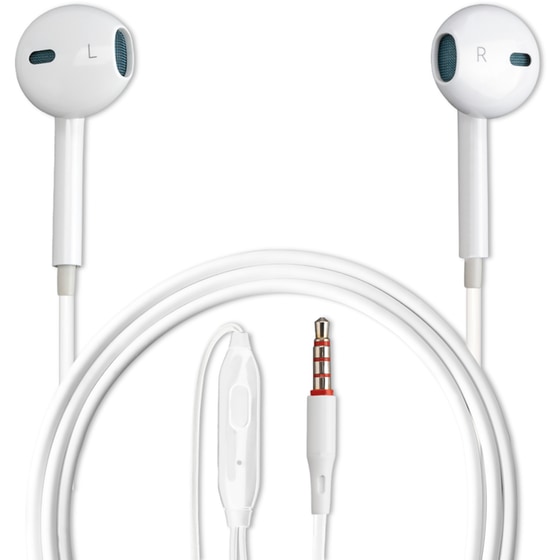 Ακουστικά Handsfree Tune Rhythm 3.5mm Jack - Λευκό image 1