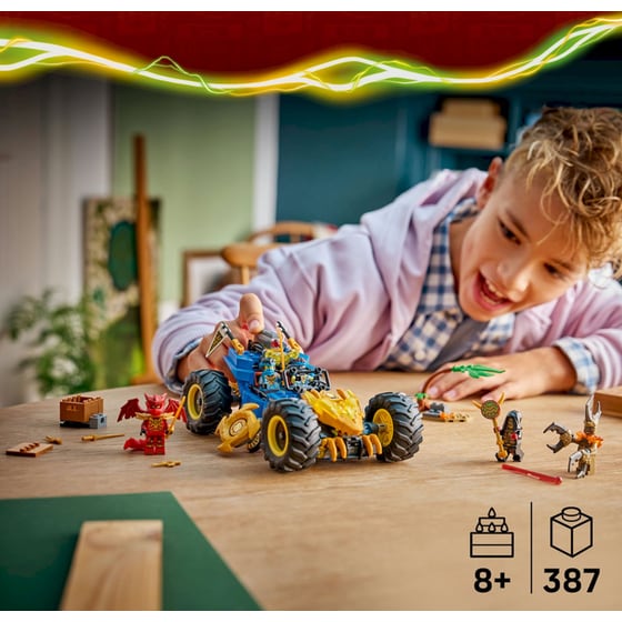 LEGO® NINJAGO® Μετατρεπόμενο Αυτοκίνητο του Τζέι (71856) image 2