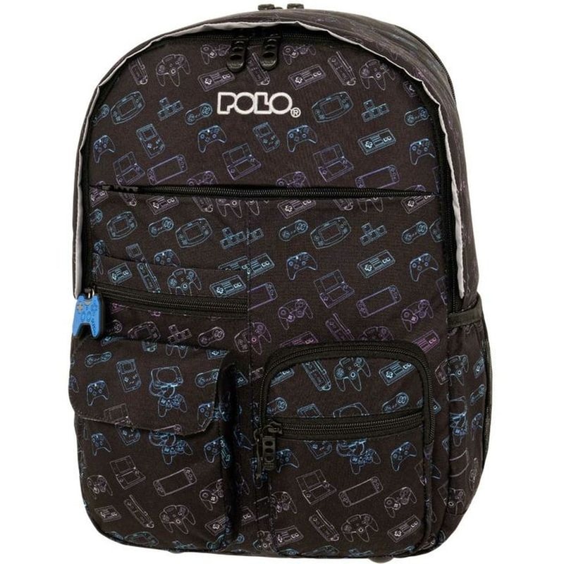 Τσάντα Πλάτης Polo Youngster Μαύρο Gaming