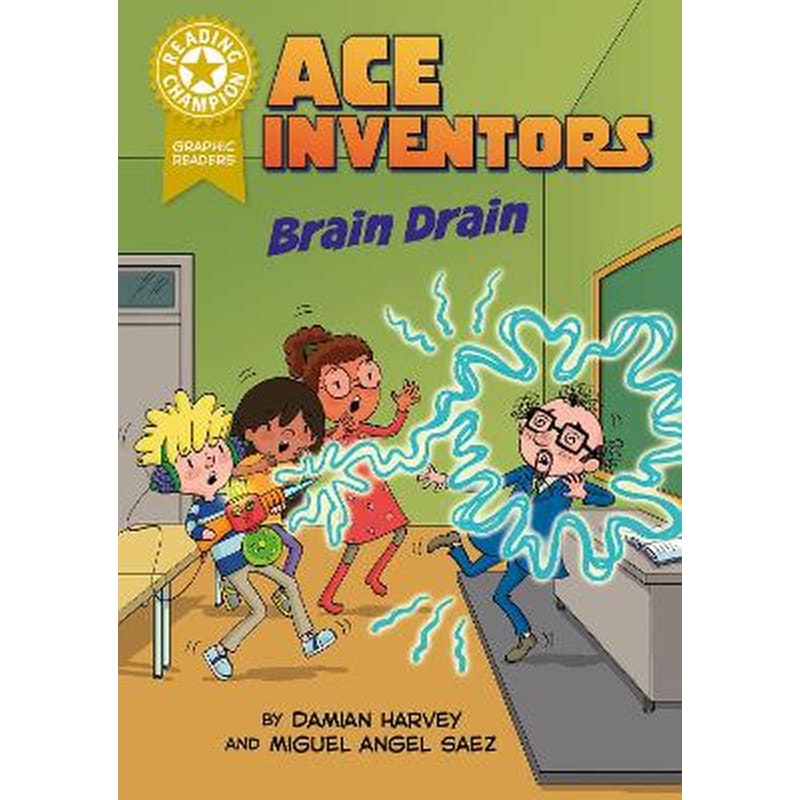 Reading Champion: Graphics: Ace Inventors Inc: Brain Drain