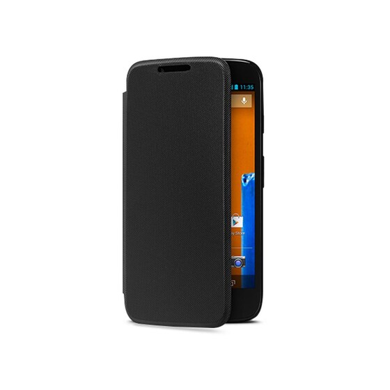 Θήκη Motorola Moto G - Motorola Flip Shell ASMFLPCVBLK-MLTI0A Μαύρο image 0