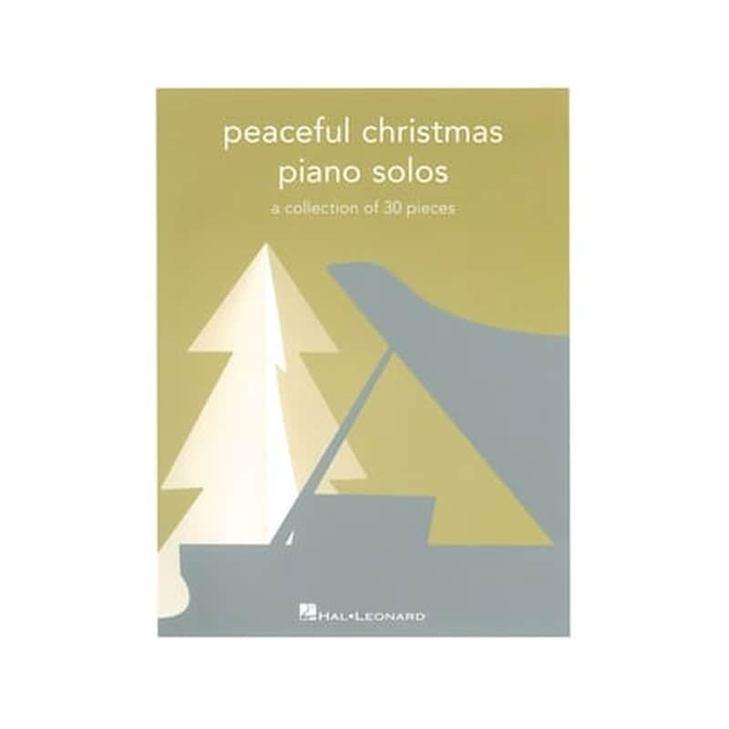 HAL LEONARD Hal Leonard Peaceful Christmas Piano Solos Βιβλίο Για Πιάνο