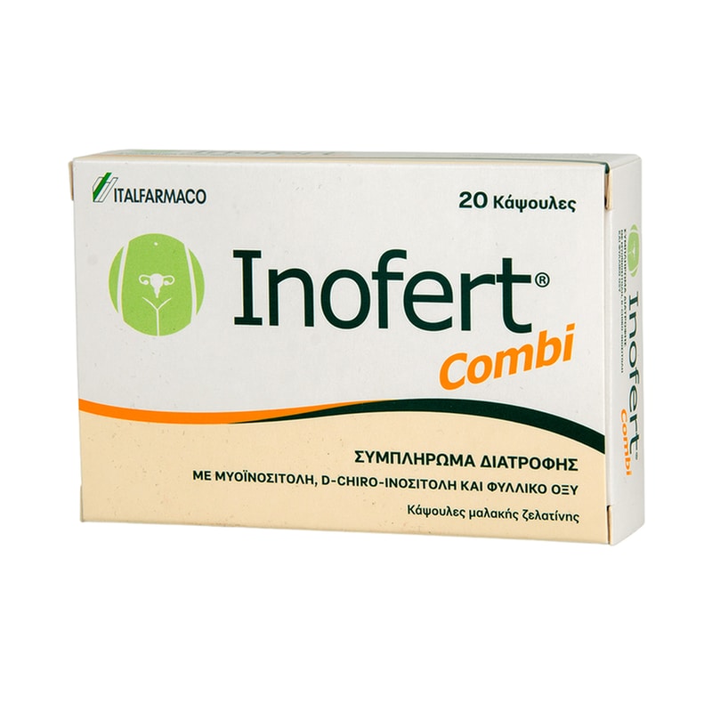 Ειδικό Συμπλήρωμα Διατροφής Italfarmaco Inofert Combi - 20 κάψουλες