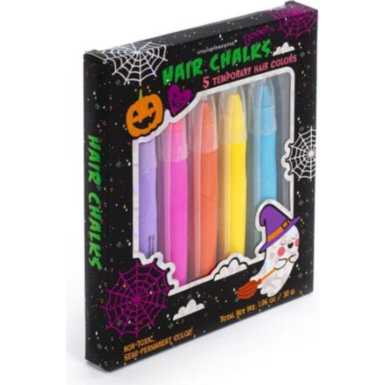 Χρώματα Μαλλιών Tri-Coastal Hair Chalks Halloween - 5 Τμχ image 2