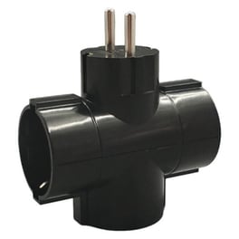 Ταφ Lamtech LAM023787 3 θέσεων - Μαύρο