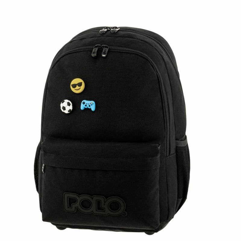 Τσάντα Polo Πλάτης Pins Μαύρο