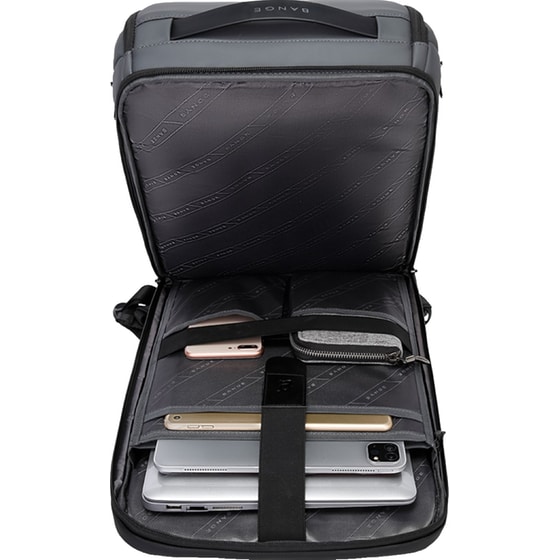 Τσάντα Laptop Bange 2517 15.6" Αδιάβροχη - Γκρι image 5