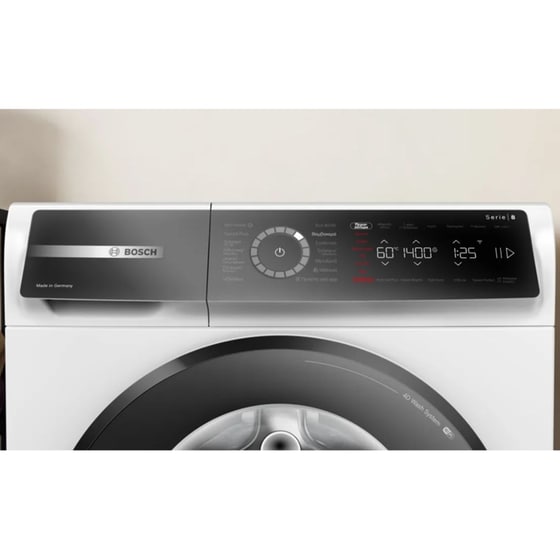 BOSCH WGB25411GR 10 kg 1.400 Στροφές Λευκό με Wi-Fi Πλυντήριο Ρούχων image 4