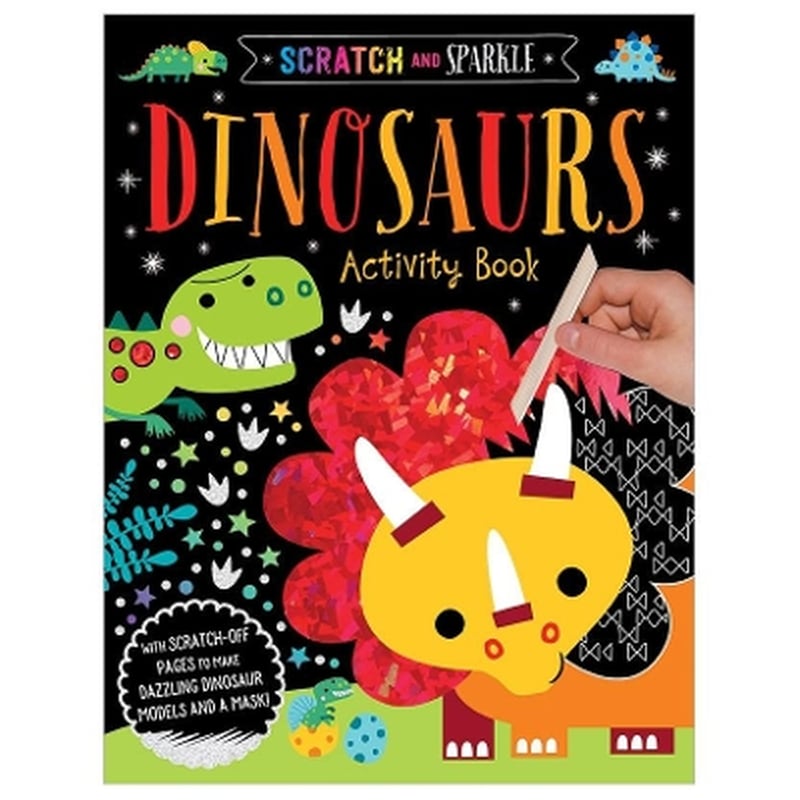 Scratch and Sparkle - Dinosaurs Activity Book