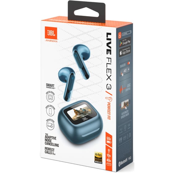 Ακουστικά Bluetooth JBL Live Flex 3 ANC - Μπλε image 11