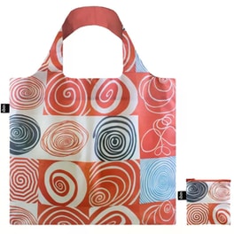 Τσάντα Αναδιπλούμενη Loqi Bourgeois Spirals Grids