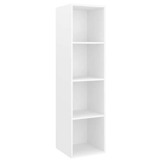 Έπιπλα Τηλεόρασης Vidaxl Μοριοσανίδα  3 Τμχ  37x37x142.5 cm -  Λευκό image 5