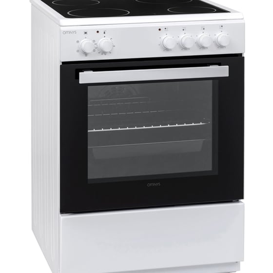 OMNYS CWH-65 69 Lt Λευκό Ηλεκτρική Κουζίνα Κεραμική image 2