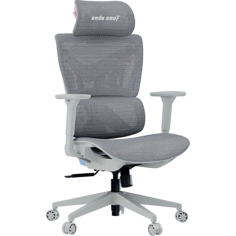 ANDA SEAT Καρέκλα Gaming/ Γραφείου Anda Seat X-Air Mega XL από Ύφασμα Mesh - Grey Twilight