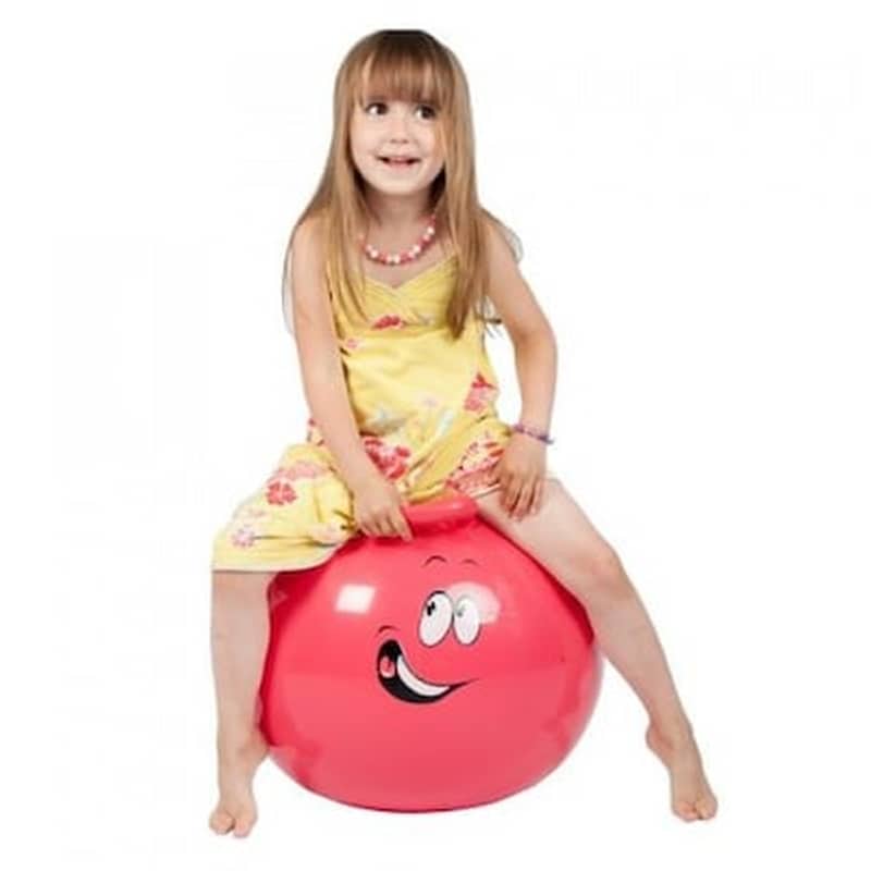 Gerardos Jumby Fun Ball Φουσκωτή Μπάλα Αναπήδησης Ροζ
