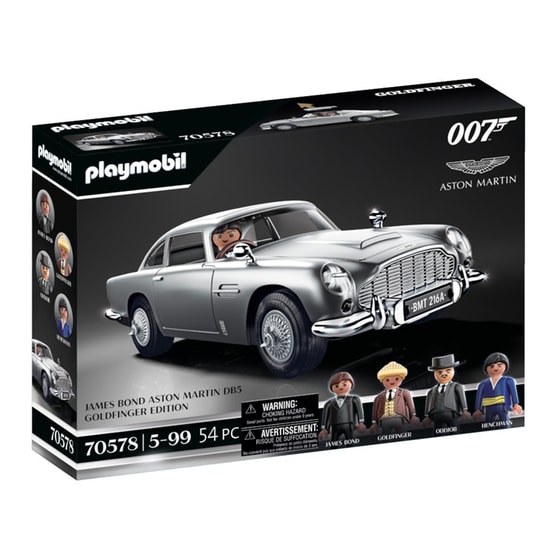 PLAYMOBIL® James Bond Aston Martin DB5 Goldfinger Edition (70578) image 0