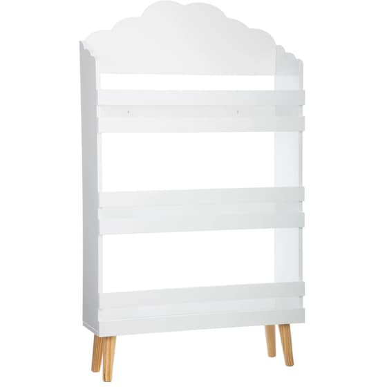 Παιδική Βιβλιοθήκη Atmosphera Cloud 127154a MDF 58x18x100 cm - Λευκό image 0