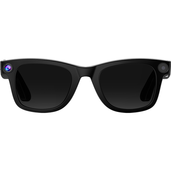 AR Glasses Nilox Smart AI & Camera - Black image 1