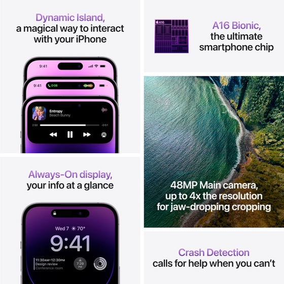 Apple iPhone 14 Pro Max 128GB - Deep Purple image 8