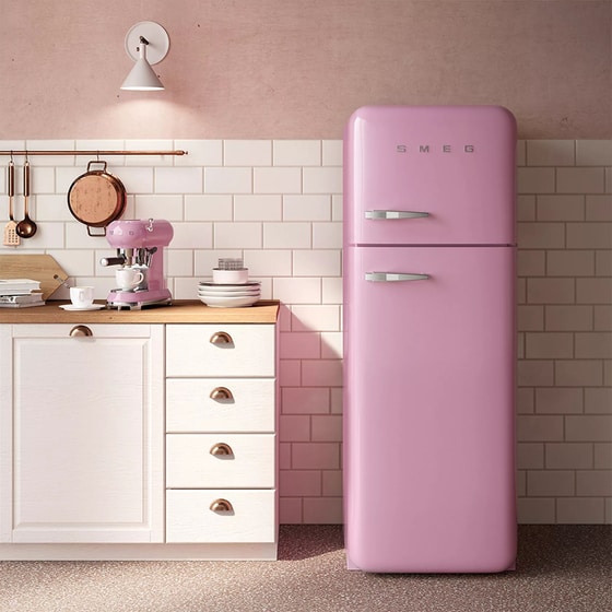 SMEG FAB30RPK6 294 Lt Ροζ Δίπορτο Ψυγείο image 9