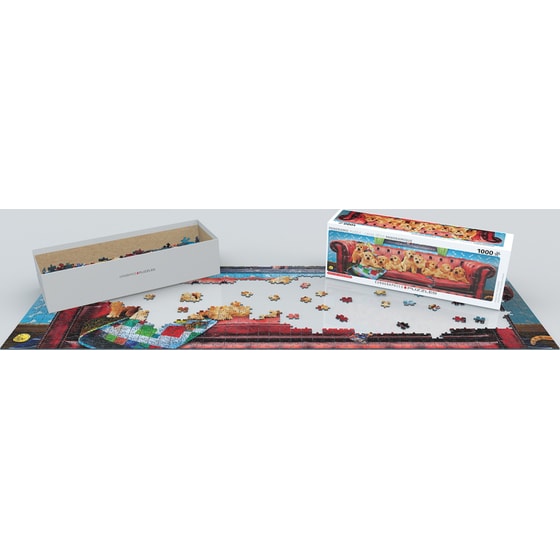 Παζλ Eurographics Lounging Labs (1000 Κομμάτια) image 1