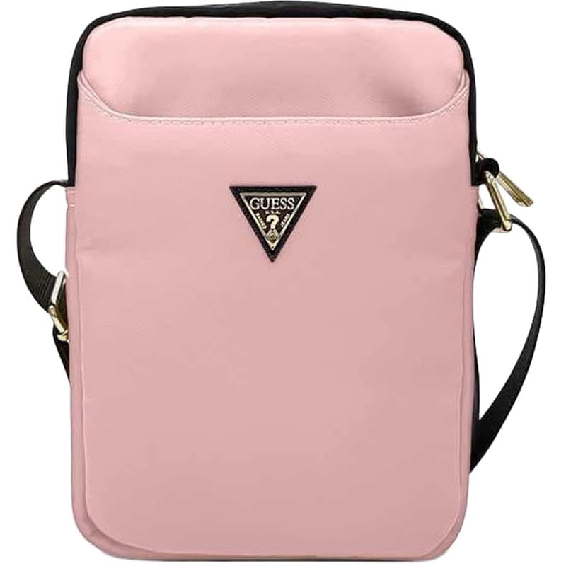 Θήκη Tablet Universal έως 8 - Guess Triangle Logo Backpack - Light Pink