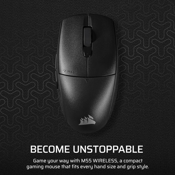 Corsair M55 Gaming Ασύρματο Ποντίκι - Μαύρο image 1