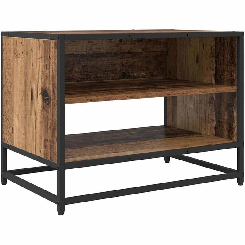 Έπιπλο Τηλεόρασης VidaXL 61 x 40 x 46 cm - Παλαιωμένο Ξύλο